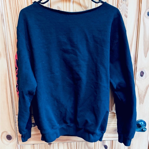 Black and Red Graphic Sweatshirt - Picture 5 of 5